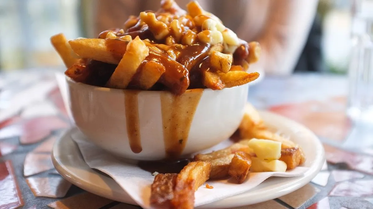 Bowl of Canadian Poutine