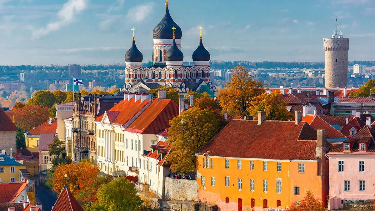 Overview of Tallinn Skyline