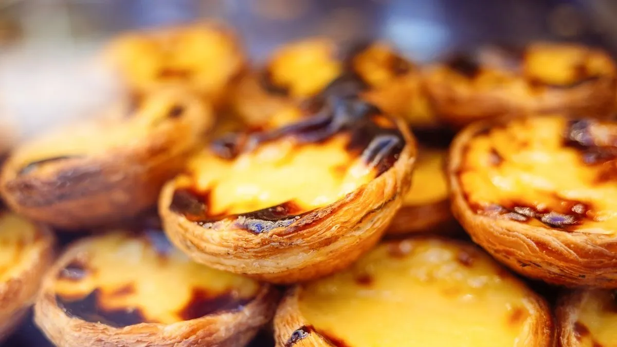 Fresh-baked Portuguese Pastie de Nata