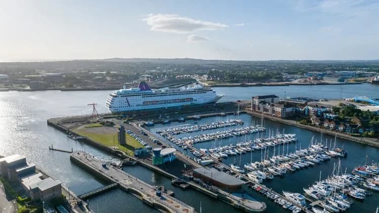Ambition in Port of Tyne Newcastle